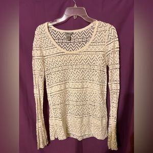 Bass White Long Sleeve Shirt